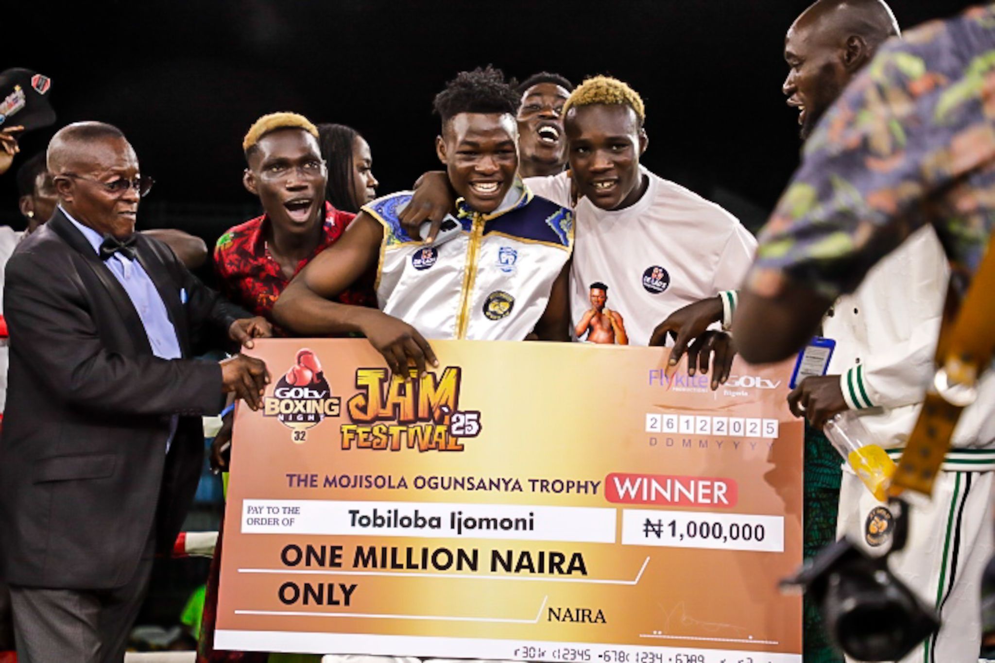 Cover image for GOtv Boxing Night 34:Ijomoni, Adeleke, Oladipupo shine brightly