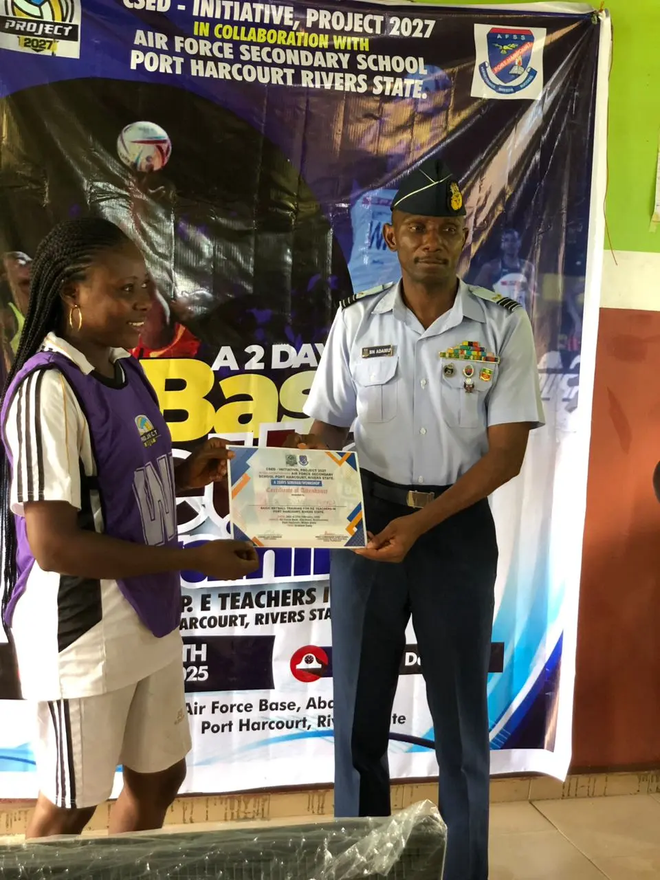 Cover image for CSED takes Netball 'Project 2027' training to Port Harcourt
