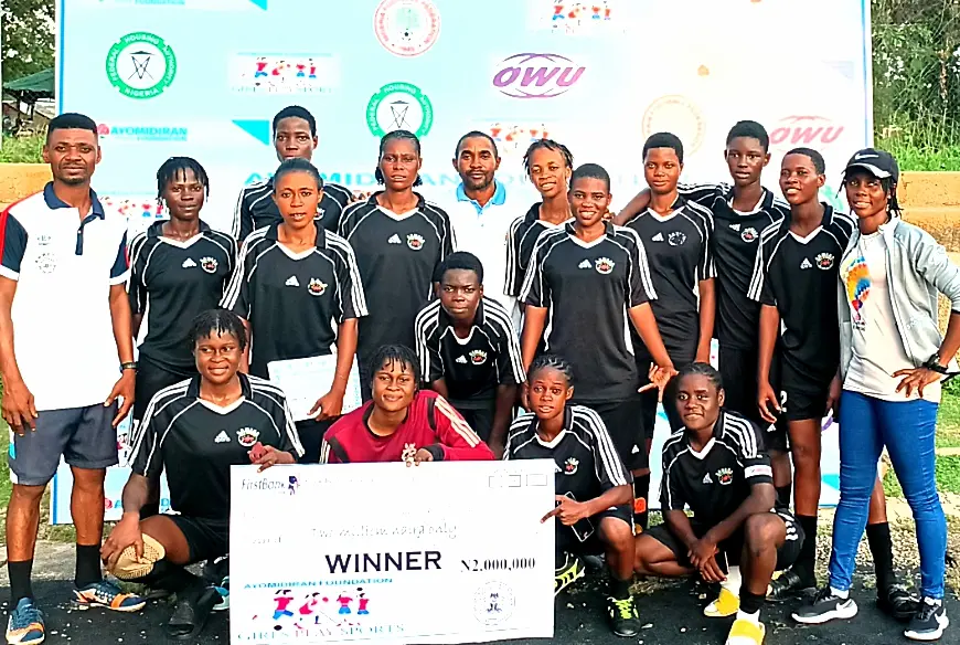 Cover image for CATS Ladies crowned inaugural champions of Girls Play Sports football tourney