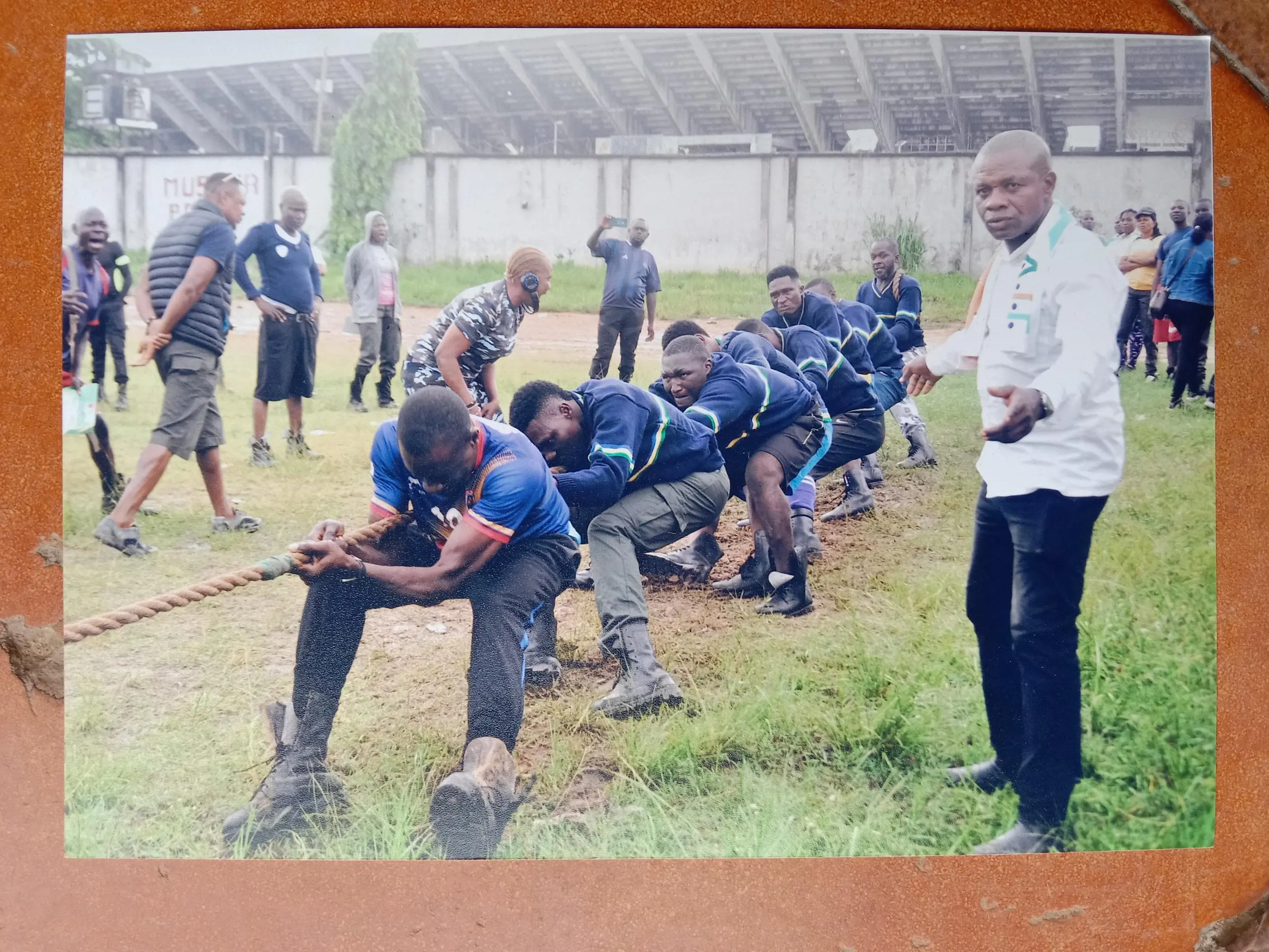 Cover image for African Tug of War Championship: Police Pullers delay camping