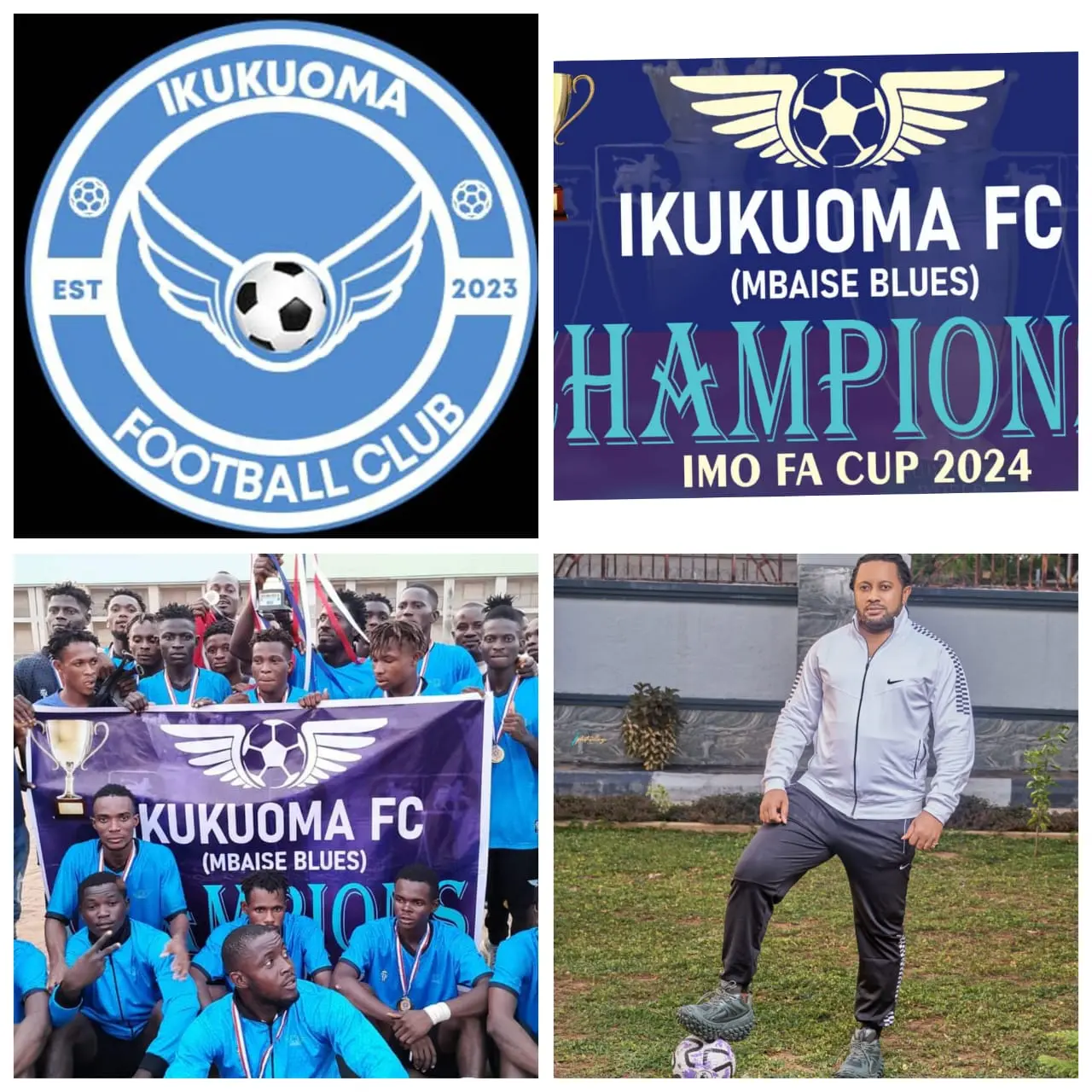 Cover image for Imo State FA Cup champion, Ikukuoma FC invites 43 players to camp