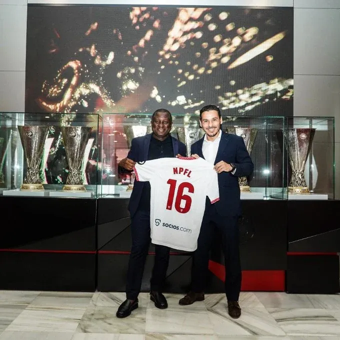 Cover image for NPFL, Sevilla sign collaboration deal