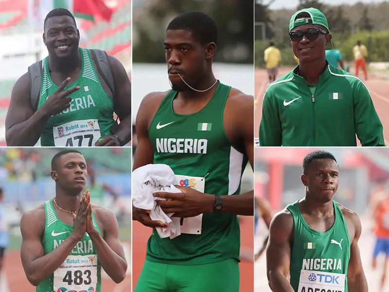 Cover image for Nigeria Athletics team lands in the Ancient city of Benin