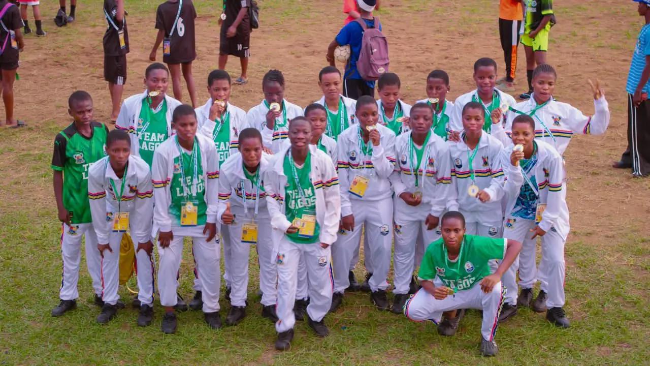Cover image for 9th NYG Asaba 2025:  Lagos defeats Delta in female football to claim record 5th title