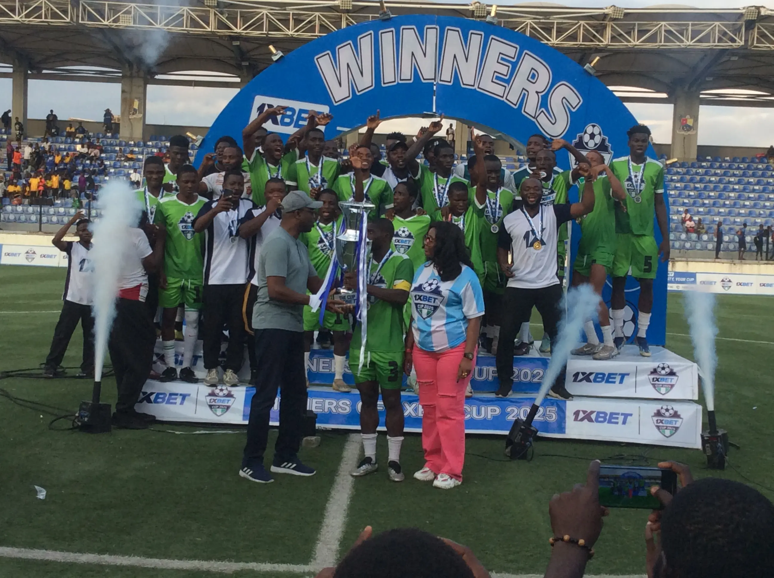 Cover image for Ikorodu City Academy wins 2025 1XCup tournament 
