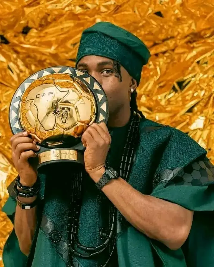 Cover image for Lookman: CAF award a blessing for me, my family, my country