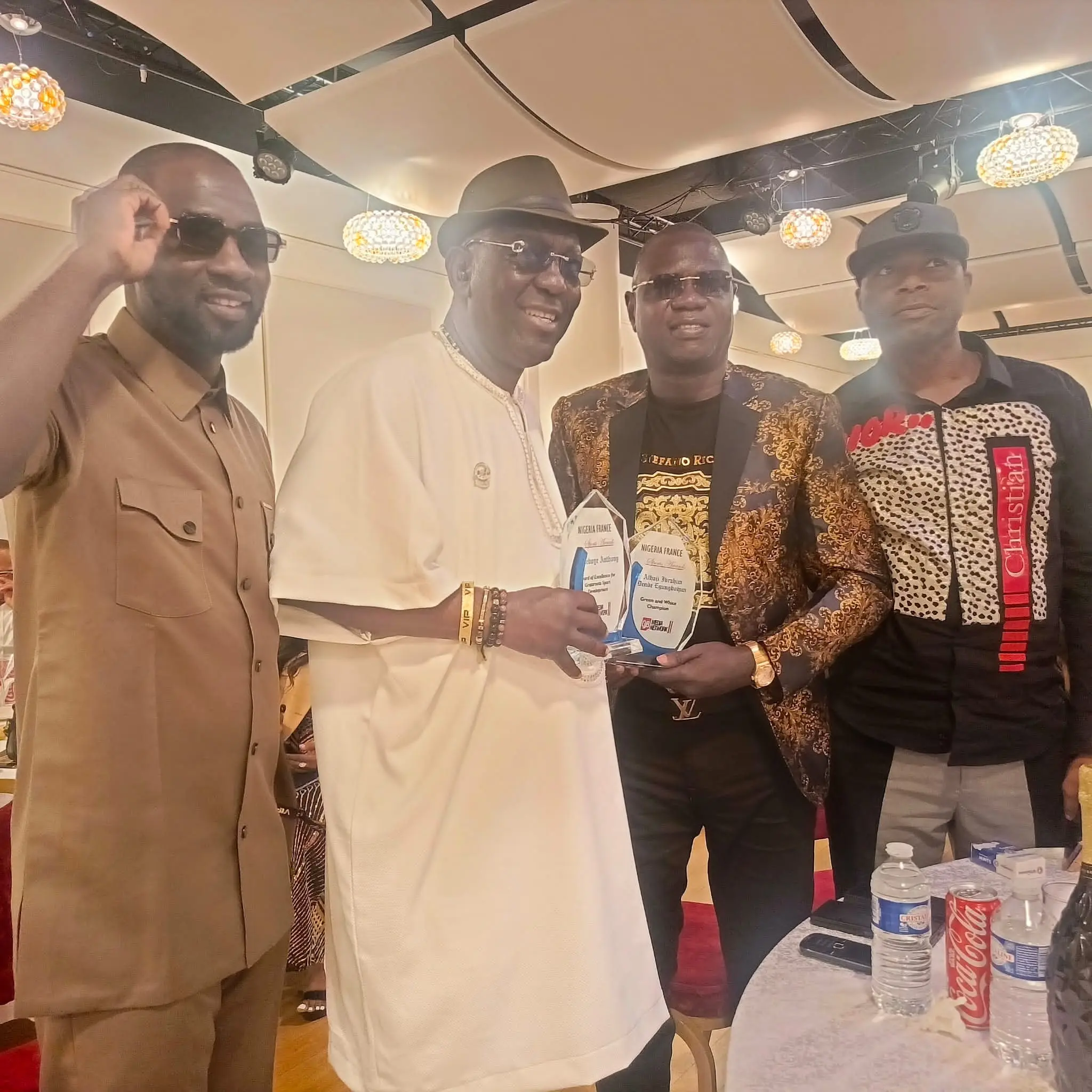 Cover image for Prince Adeyinka Adeboye shines at France-Nigeria Awards ..Dedicates award to President Tinubu, Nigeria athletes