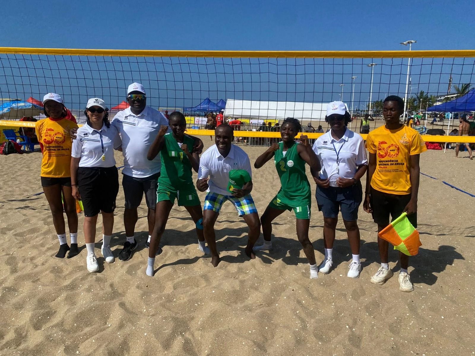 AYG 2025: Nigeria wins gold in Beach Volleyball as Nimrod commends players, NSC