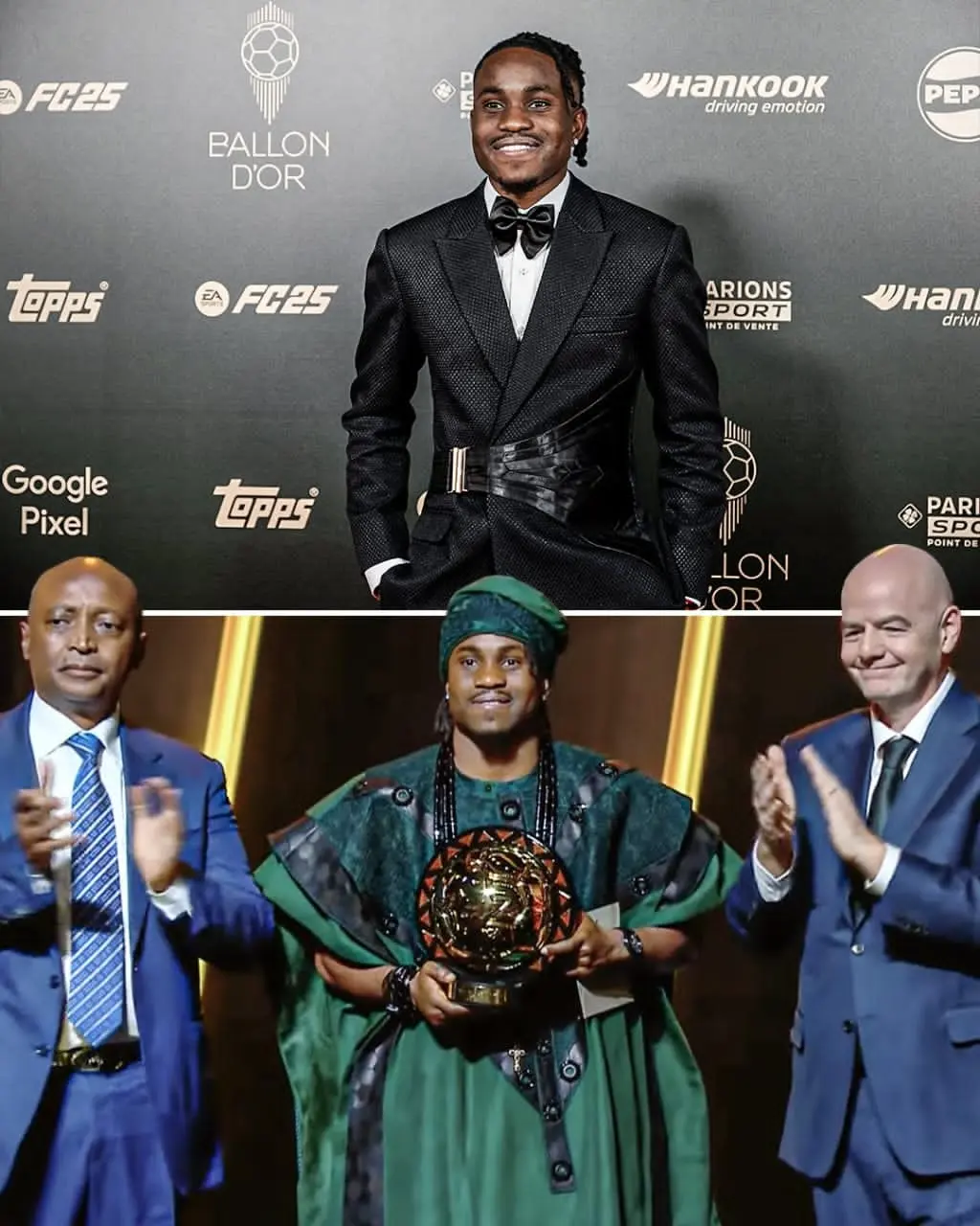 Cover image for Anger in Morocco over Lookman's win as African Player of the Year