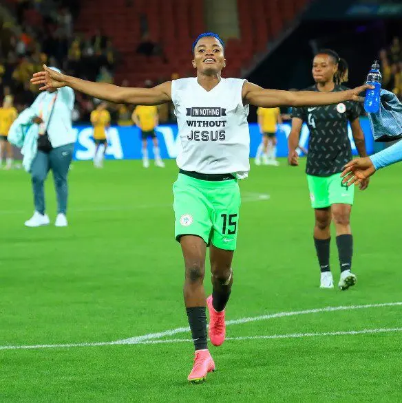 Cover image for Paris 2024: Operation bang Banyana in full swing as Ajibade, others fly into Abuja