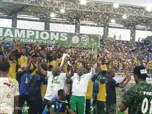 Cover image for El Kanemi wins 3rd FA Cup