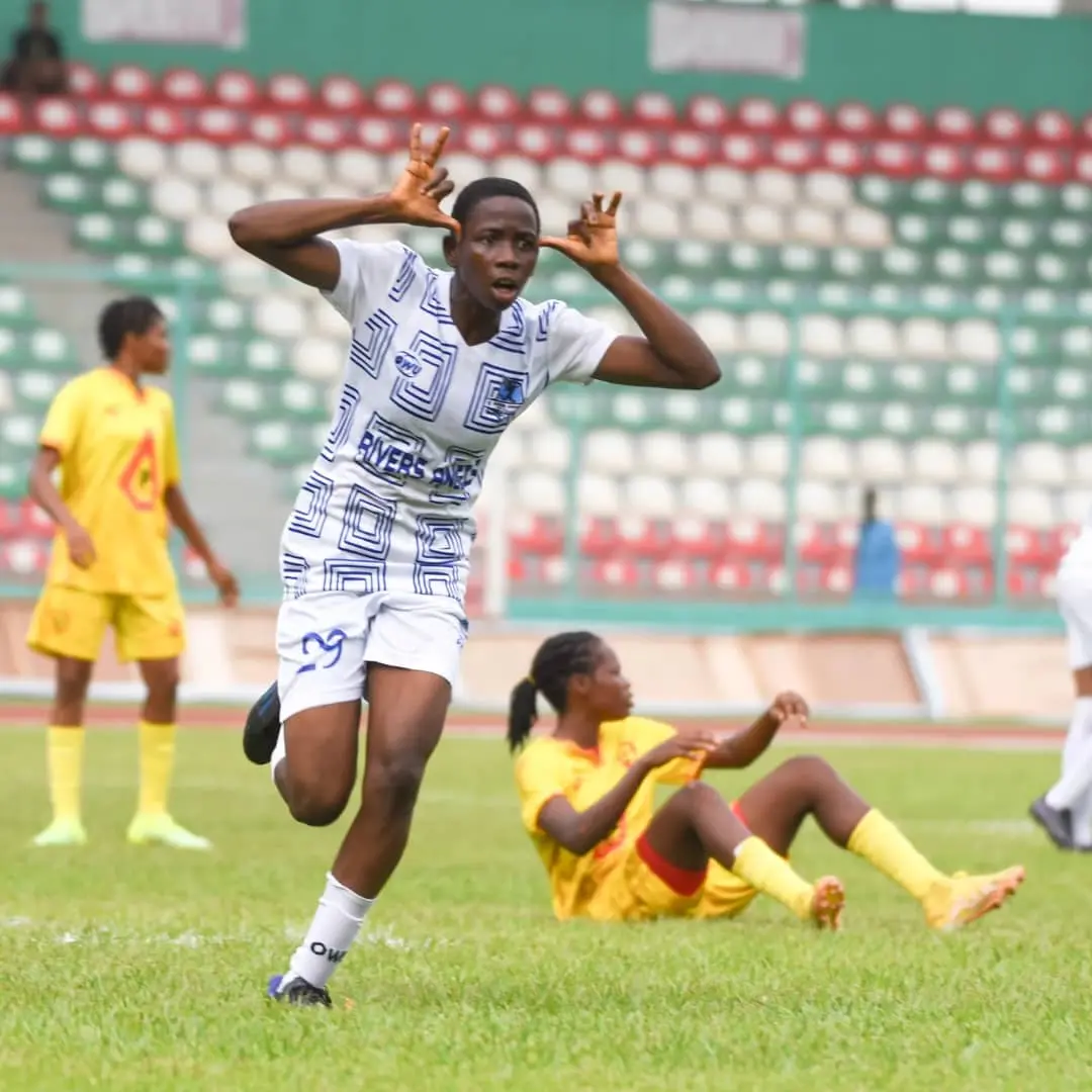 Cover image for Peace Effiong dedicates goal to late mum