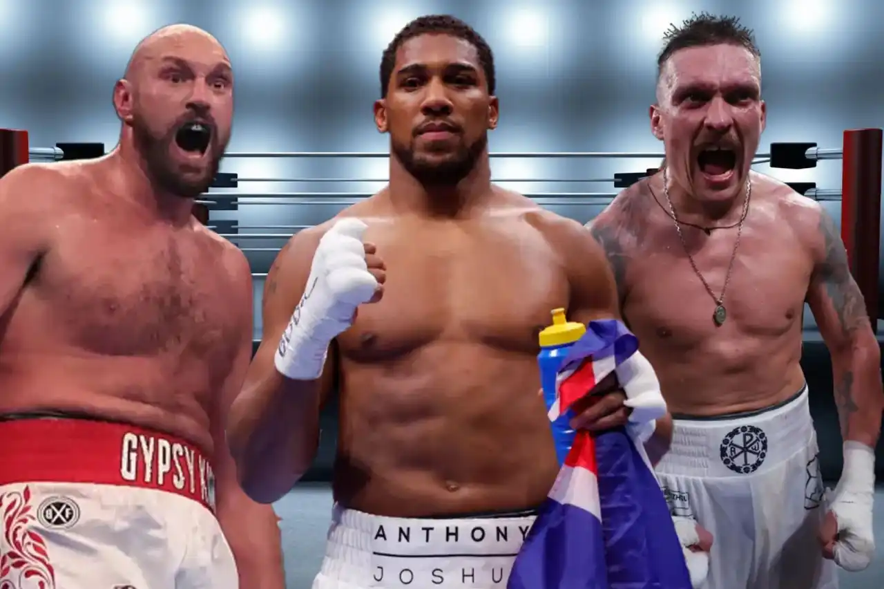 Cover image for Anthony Joshua predicts Usyk victory over Tyson Fury