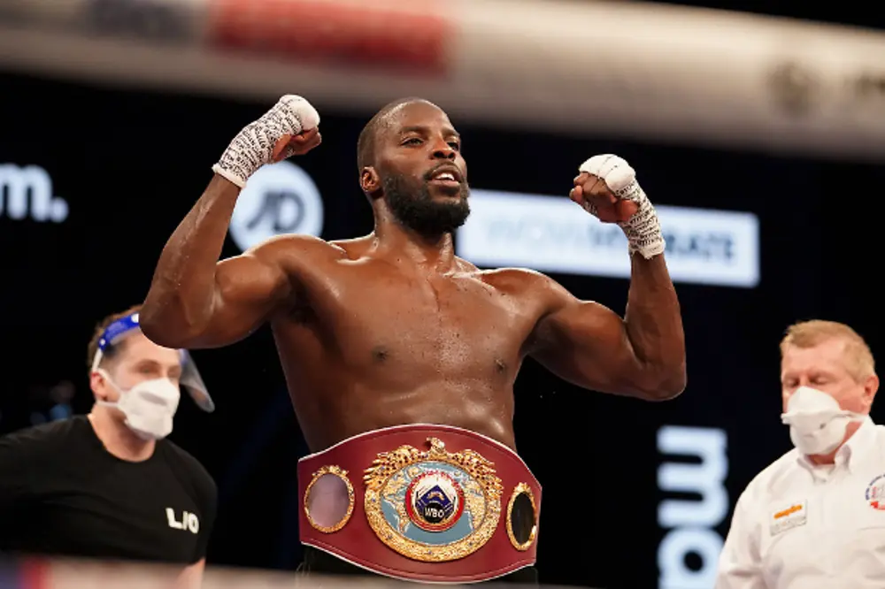 Cover image for Okolie accepts Wilder fight as WBC approves