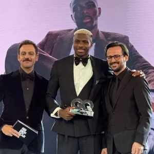 I can never forget Galatasaray - Osimhen ... As he's crowned Sportsman Of The Year at GQ Türki̇ye 2025