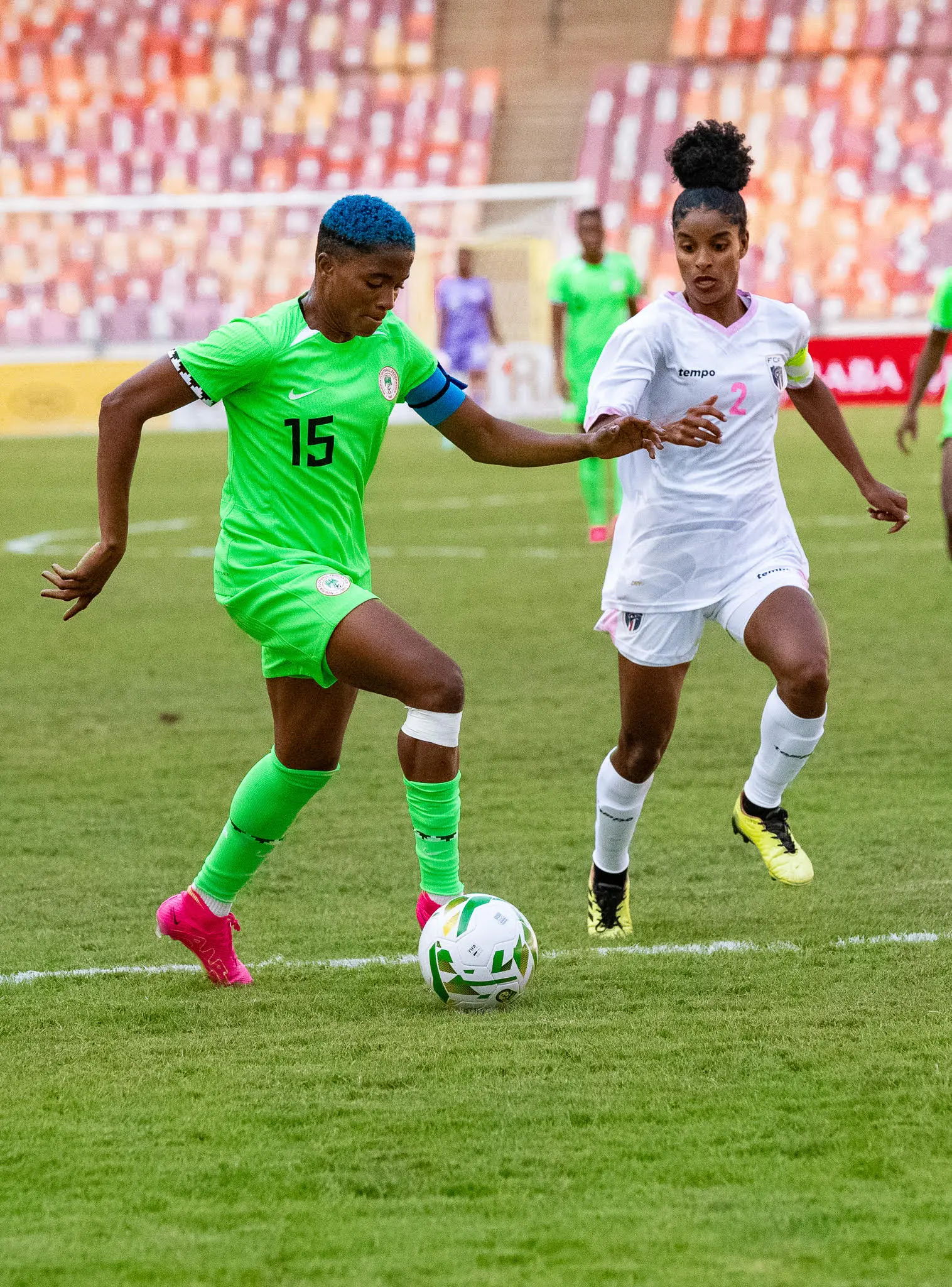 Cover image for Paris 2024: Ajibade wants Nigerians to believe in Super Falcons