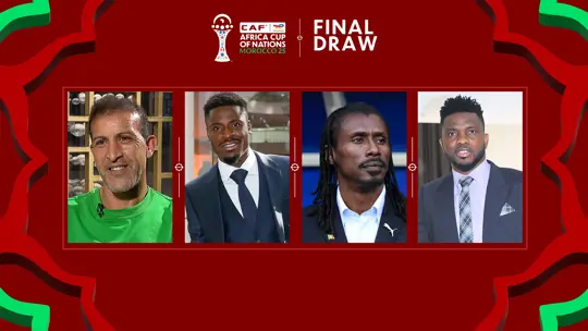 Cover image for AFCON 2025, Morocco: Hadji, Cisse, Aurier, Yobo to assist with final draw