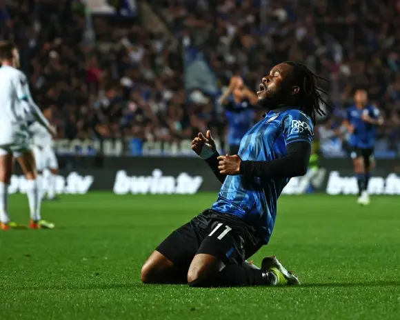 Cover image for Lookman thrilled to make history with Atalanta