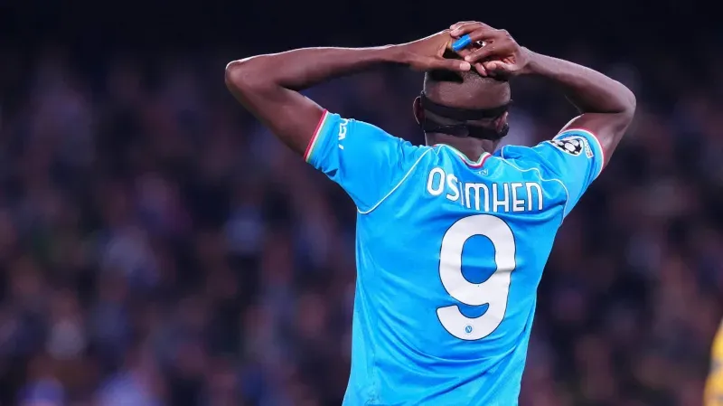 Cover image for Osimhen gets poor rating in Napoli's defeat