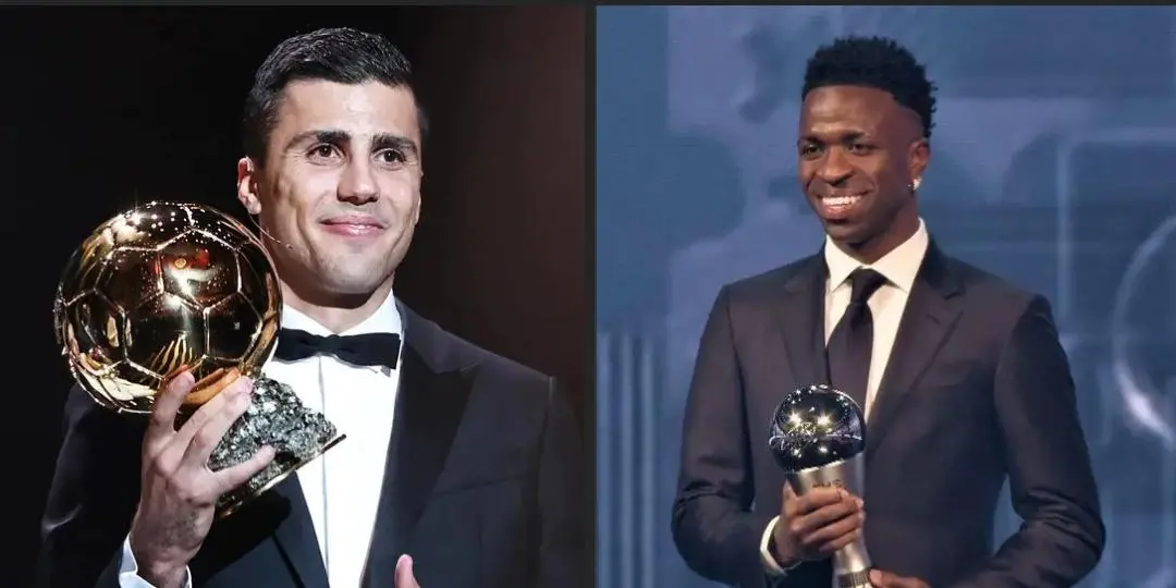 Cover image for Revealed: How Vinicius Jr avenges Ballon d'Or misery