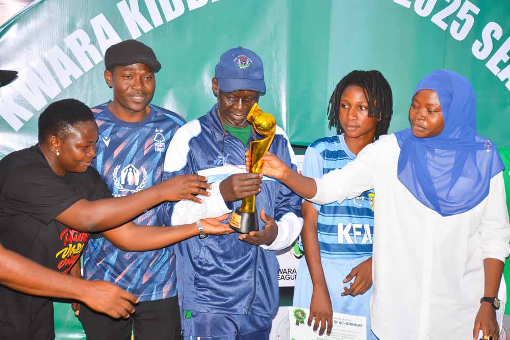 Cover image for Awoniyi splashes cash rewards on award winners as Kwara Kiddies League Season IV ends in style