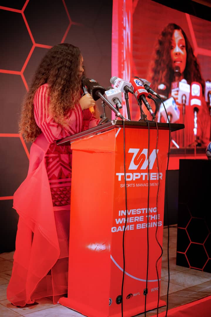 Cover image for Toptier Sports Management commends NSC DG, Olopade