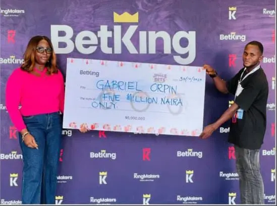 Cover image for Benue farmer wins ₦5m BetKing virtuals jackpot ...Plans to expand farm, build a home