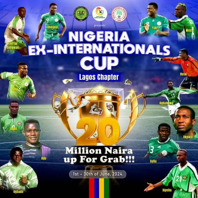 Cover image for EX-NIGERIA INTERNATIONALS CUP: Excitement as tournament kicks-off Saturday
