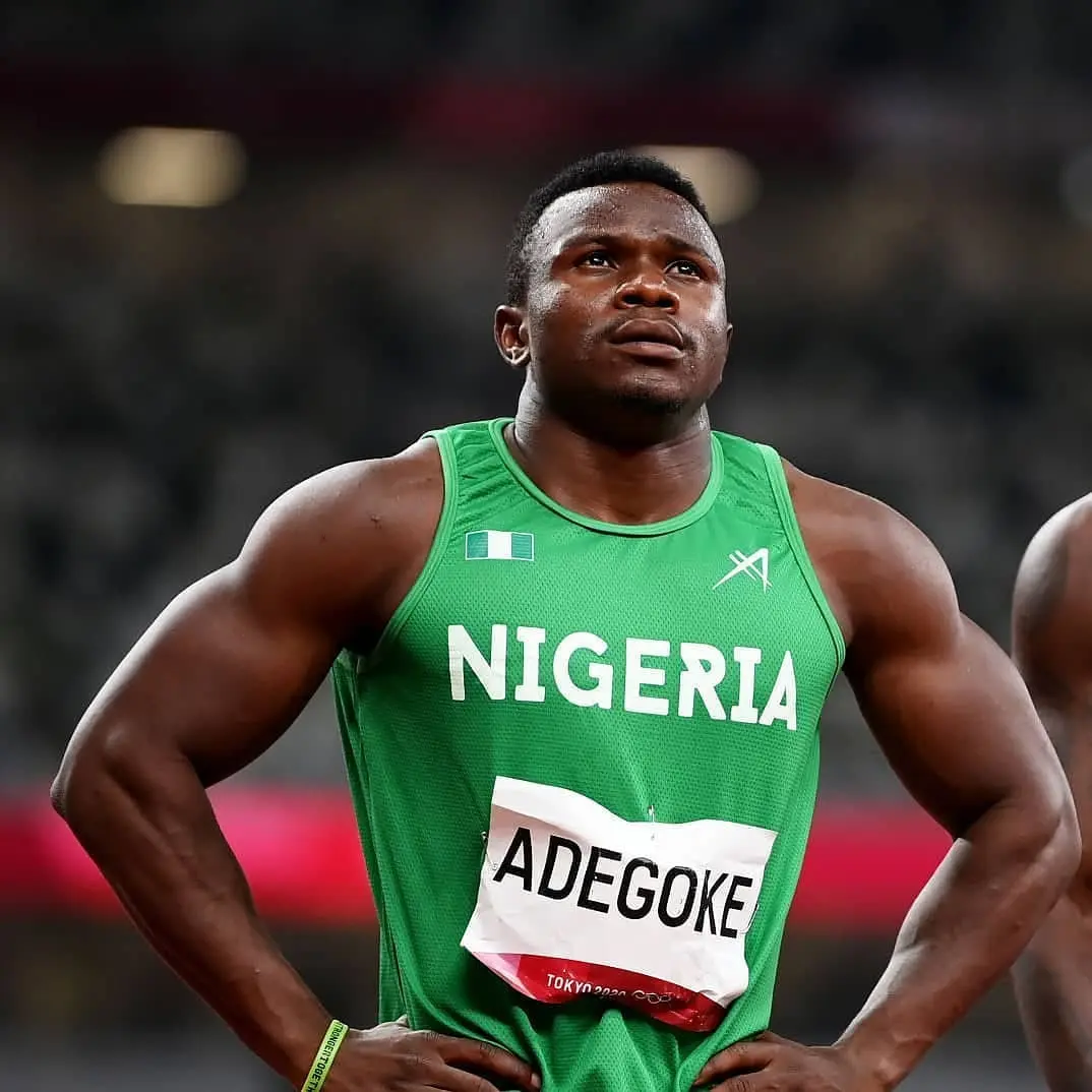 Cover image for Adegoke sets target to break multiple records