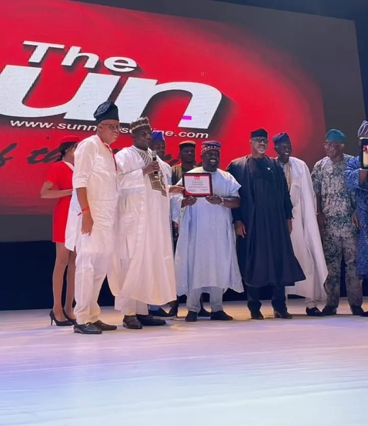 Cover image for Olopade dedicates The Sun Sports Personality Award to Wigwe