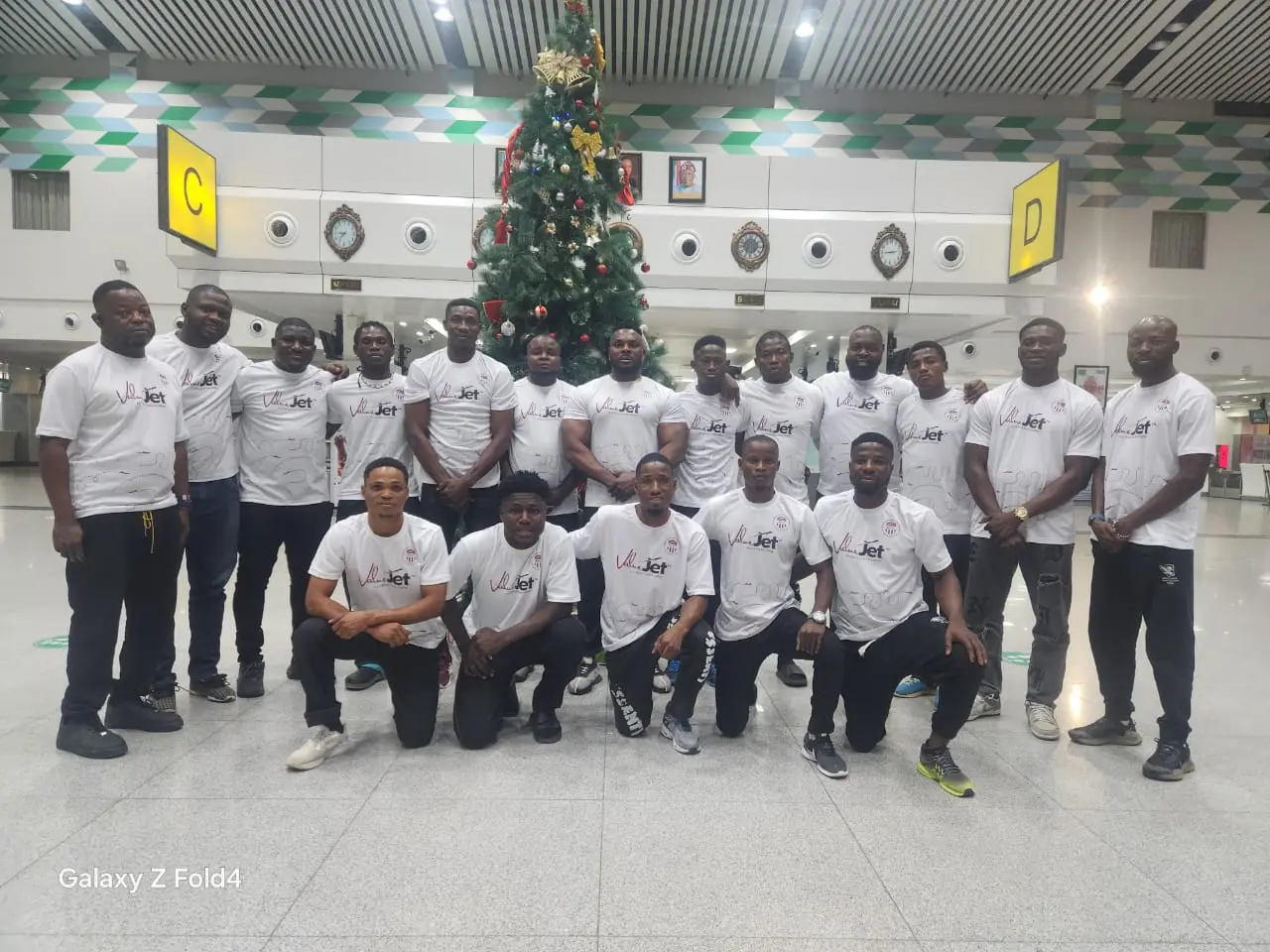 Cover image for NRFF President charges Black Stallions to excel as team departs for Tunisia