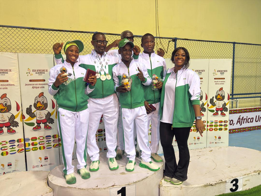 Cover image for Team Nigeria Boxing Team dominate 4th African Youth Games, secures ticket for Youth Olympics