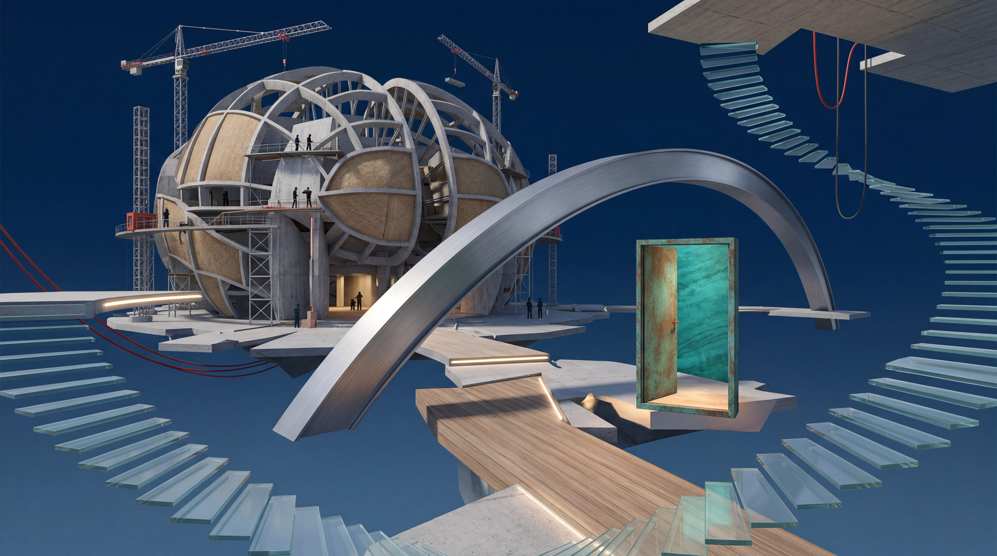 the architecture of reshaping thought