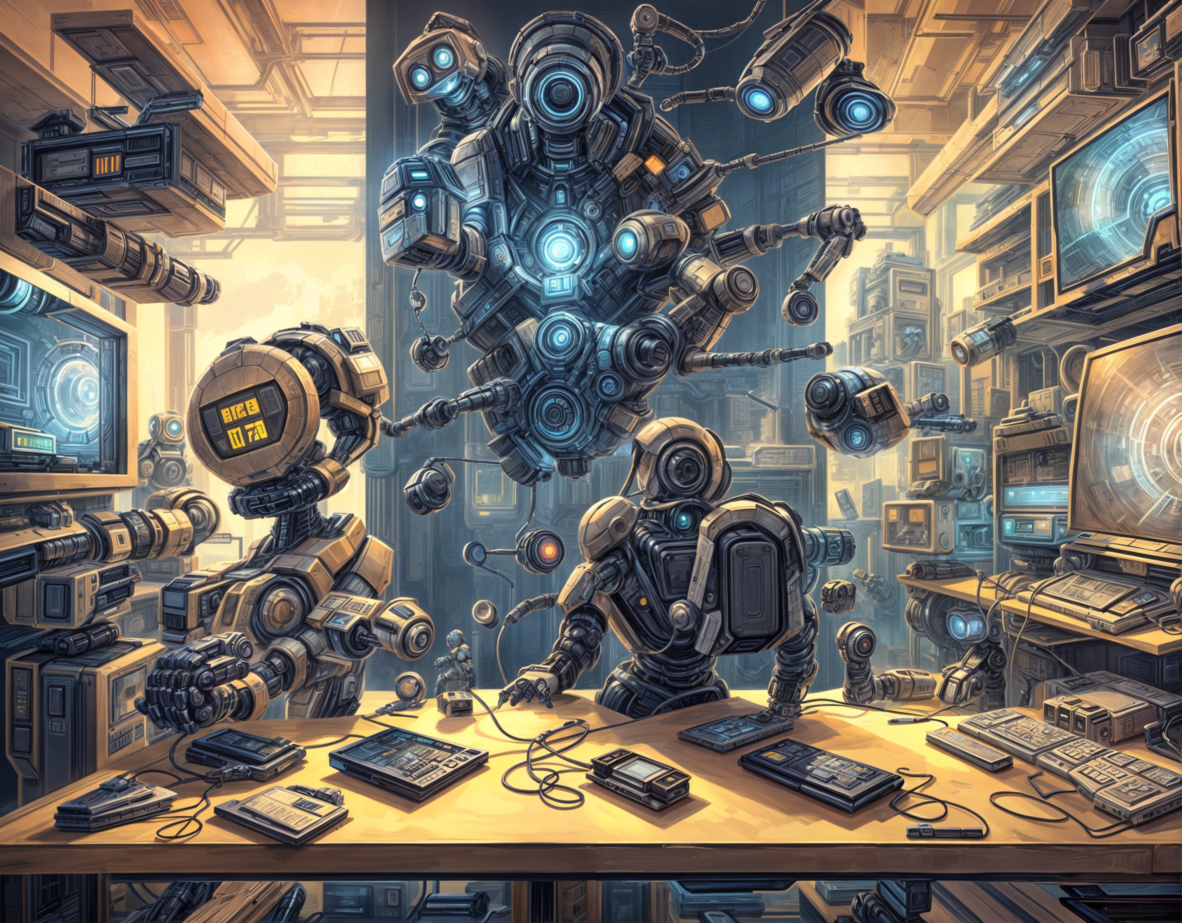 AI mechanical machines