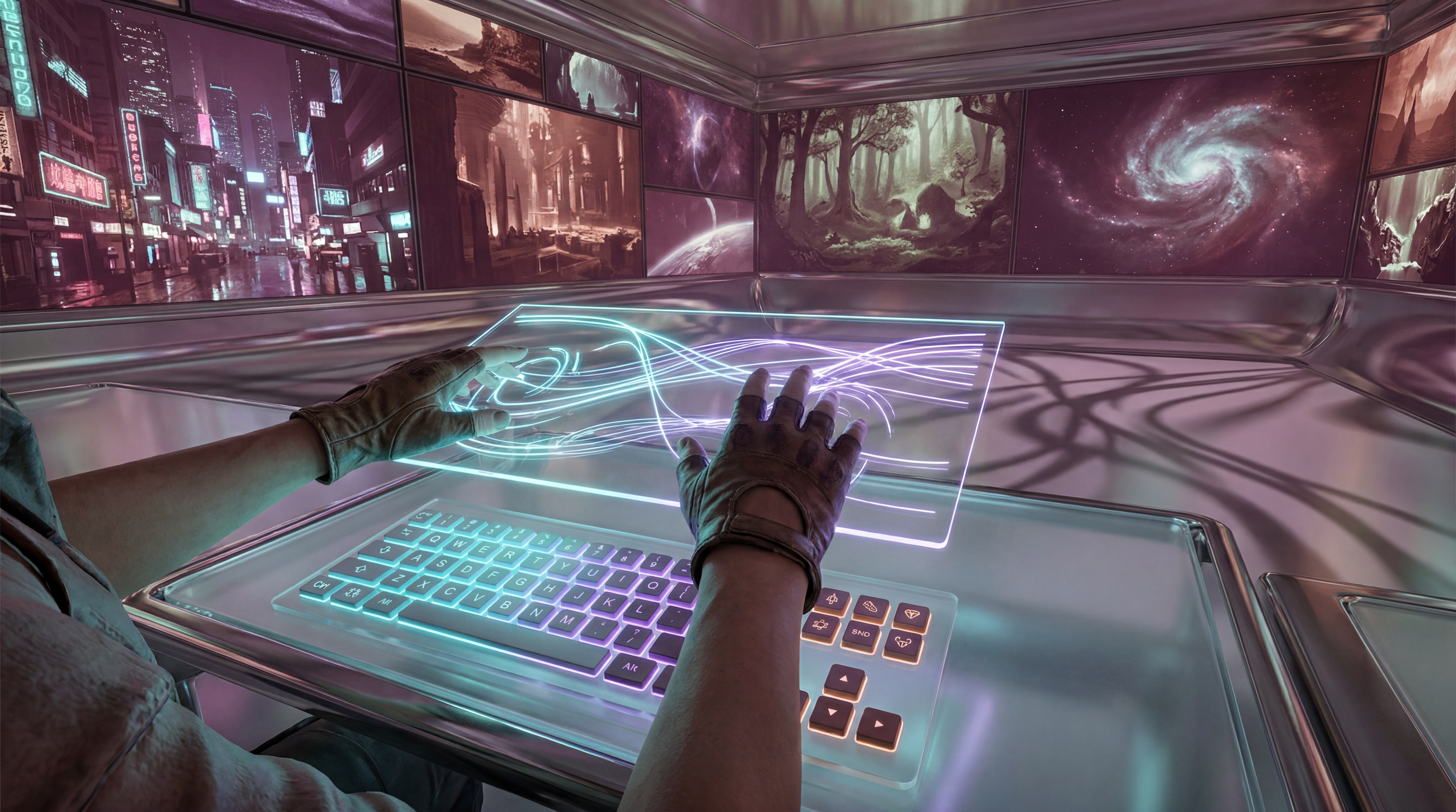 your attention literally writes your script