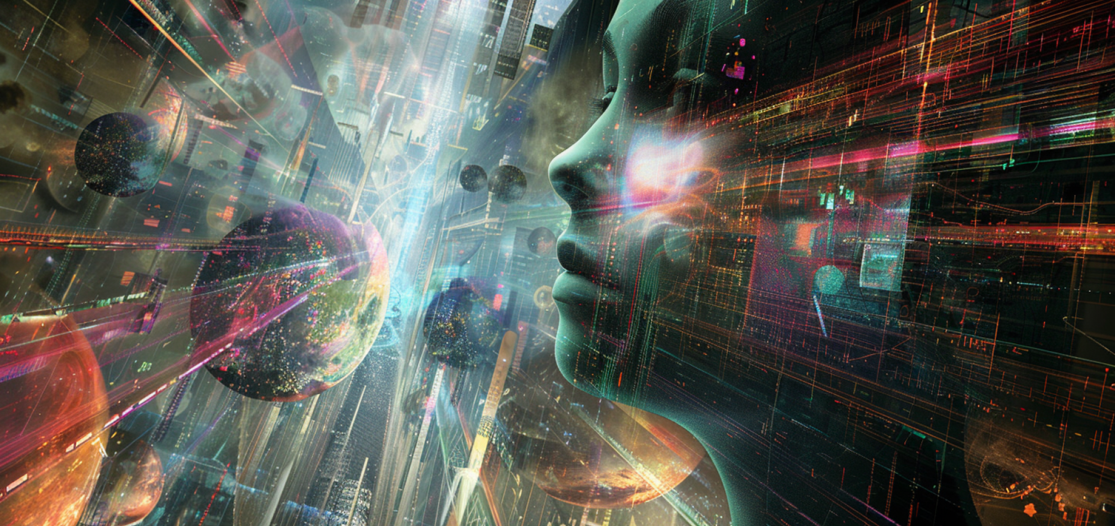 A technological god is being built at this time
