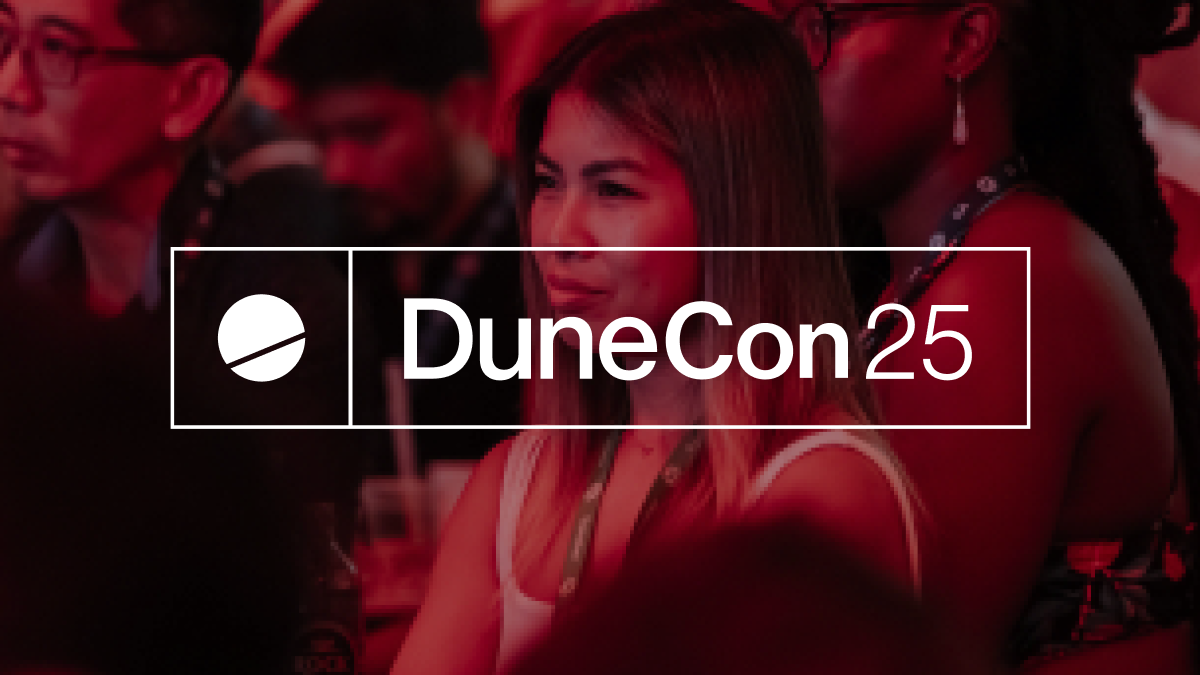 DuneCon25: Becoming The Onchain Data Platform 