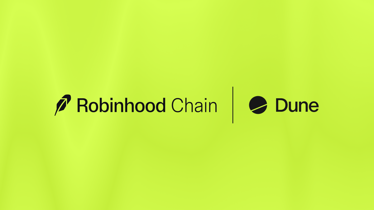 Robinhood Chain Is Now Live on Dune