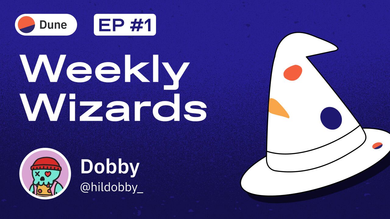 Ep #1 - Hildobby - NFT market deep dive