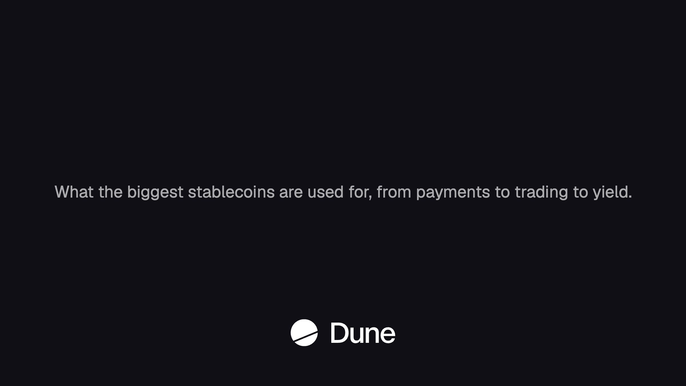 A Behavioral Map of Stablecoins