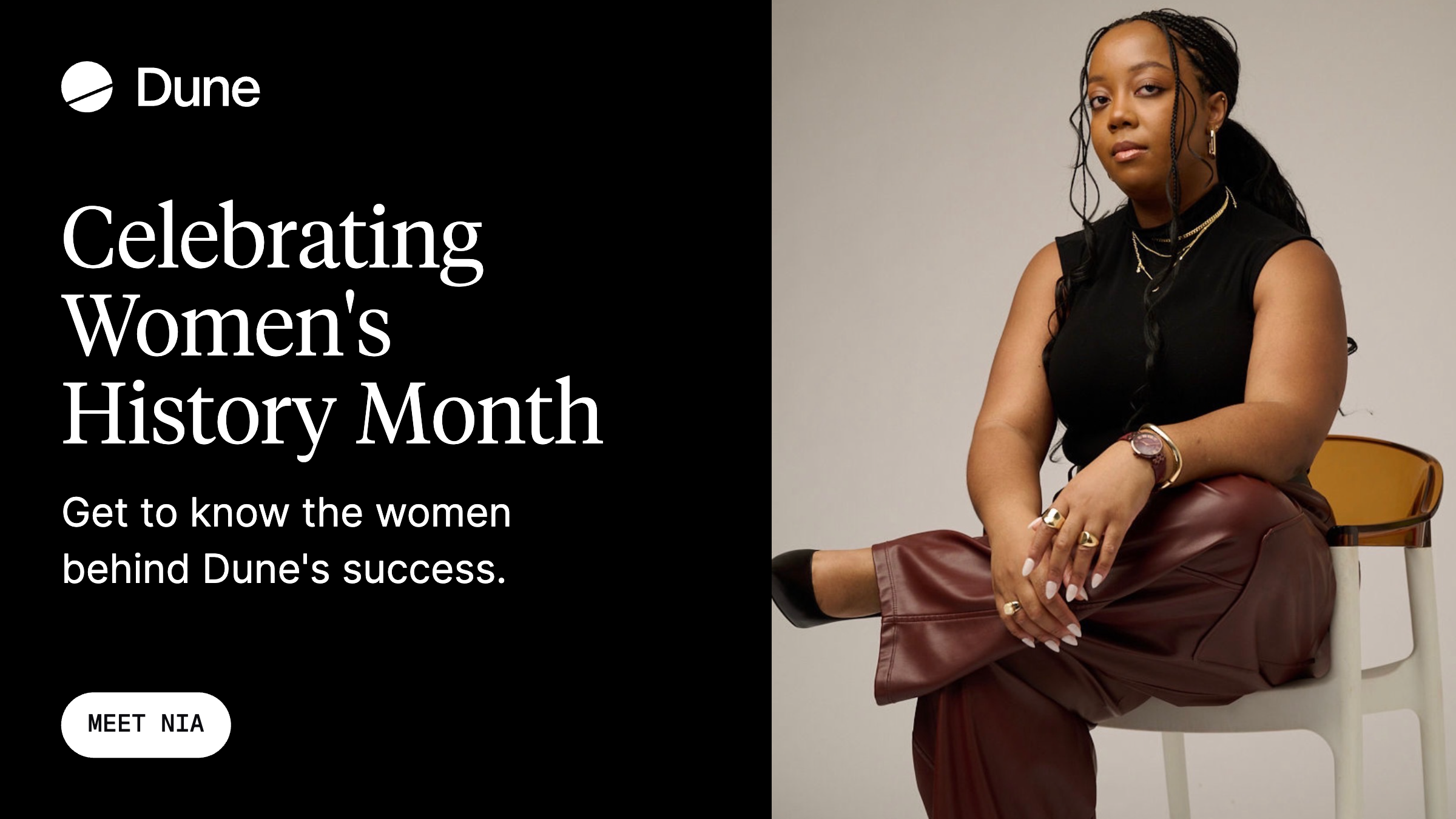 Women's History Month 2026: Meet Nia Whitaker