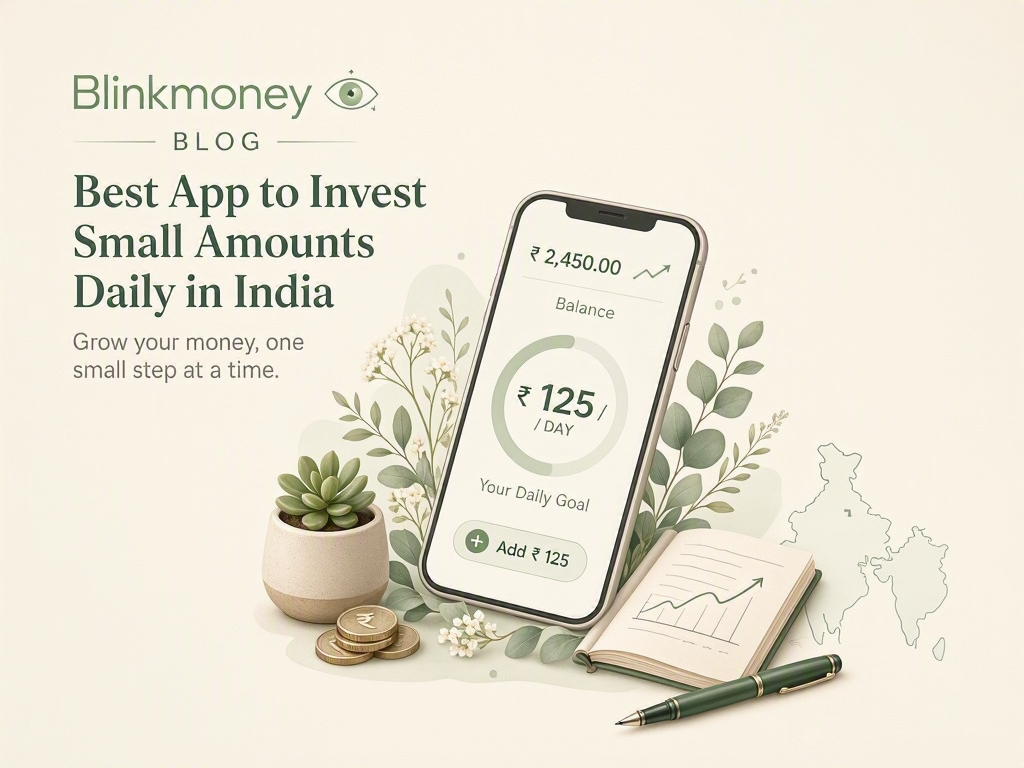 Best App to Invest Small Amounts Daily in India