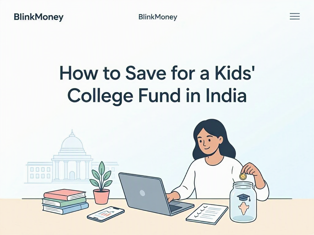 How to Save for a Kids' College Fund in India