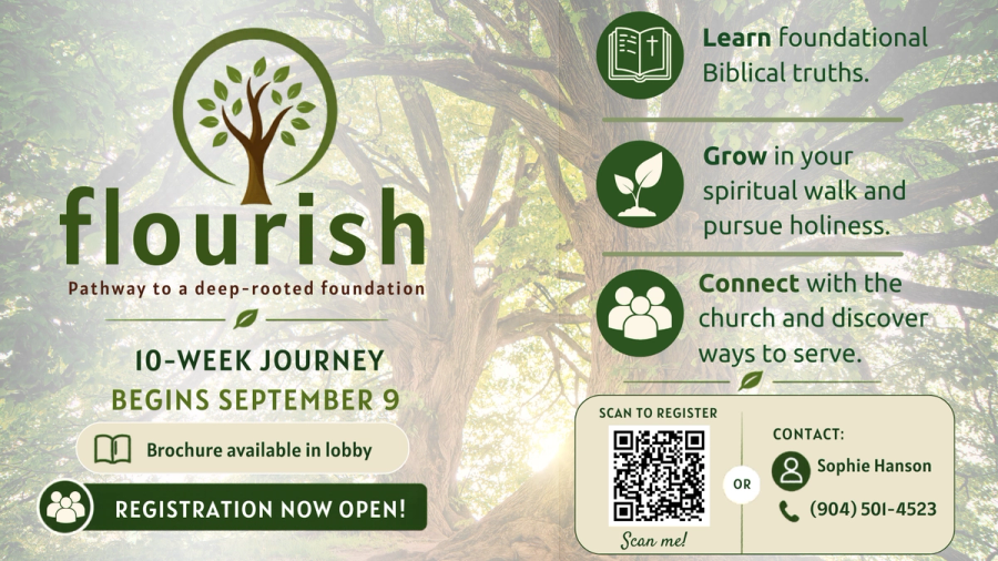 FBCPC - Flourish 10 Week Study | First Baptist Church of Palm Coast