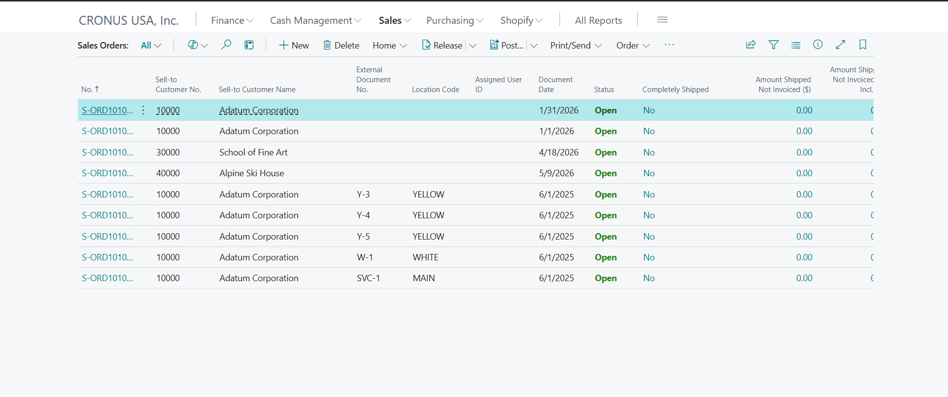 See Backorders Early