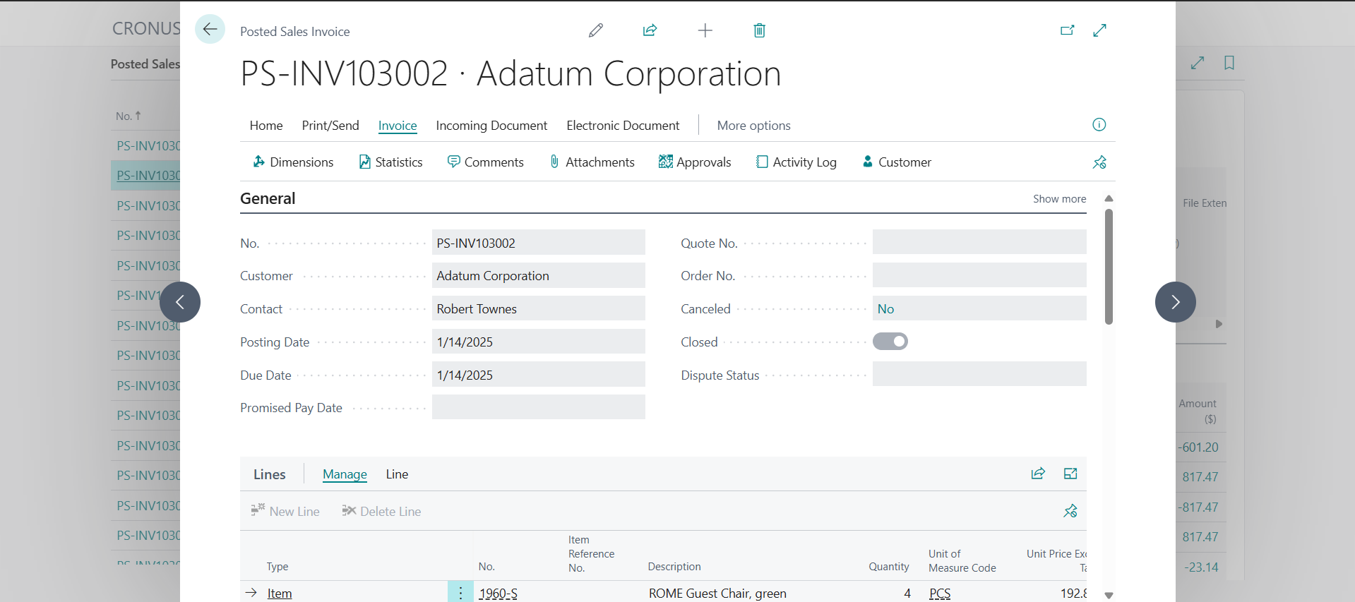 See Invoice Facts Instantly