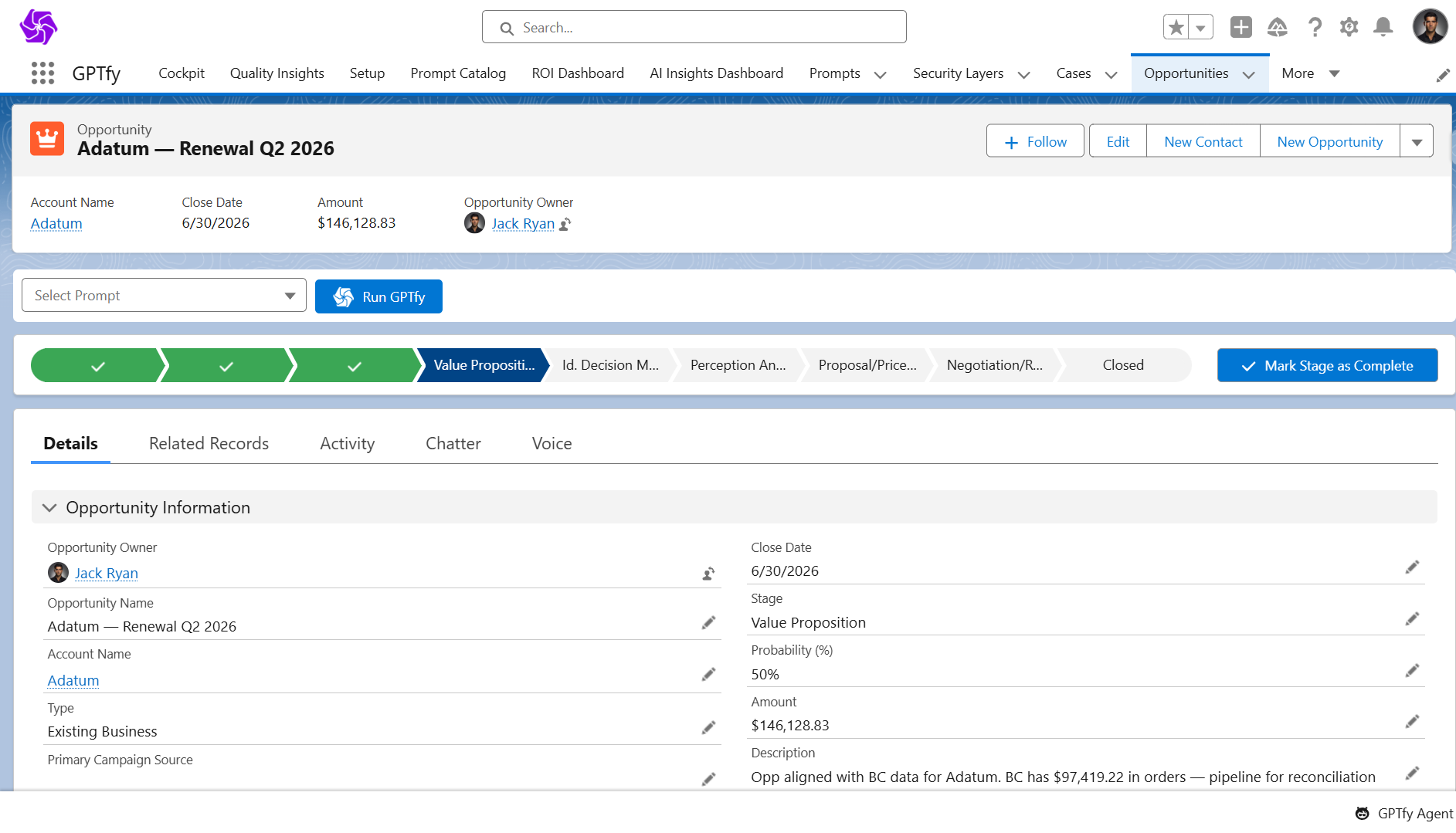 Read Order Activity Clearly