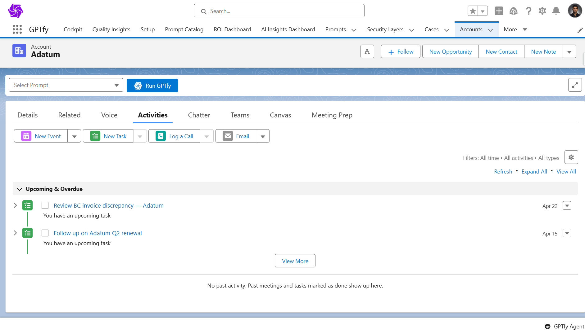 See ERP Context Early
