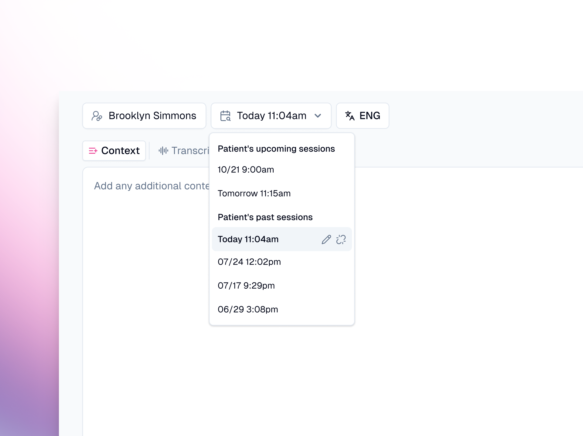 Link, split, start, tidy sessions simply
