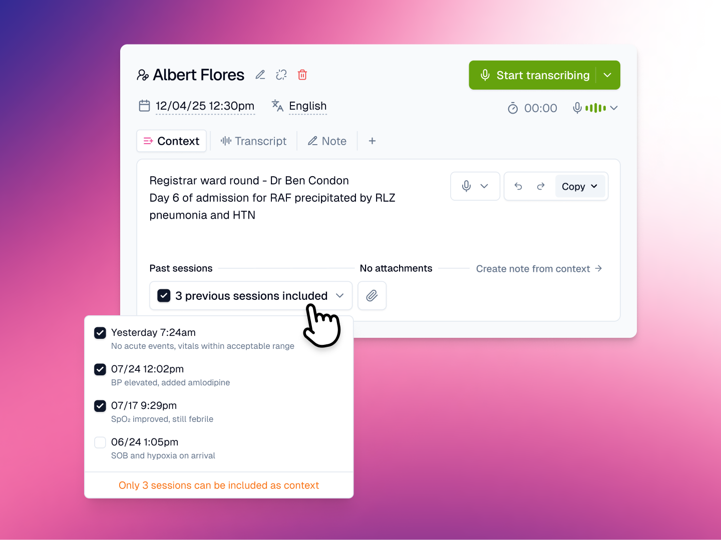 Capture the complete story with Context